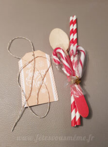 accessoires pour déco bocal chocolat chaud